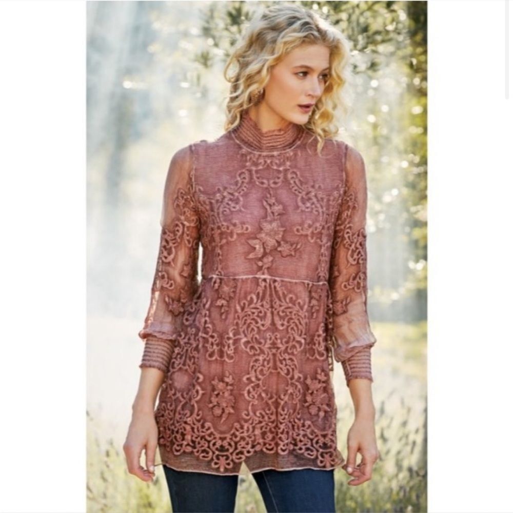 Soft Surroundings‎ Silk Tunic